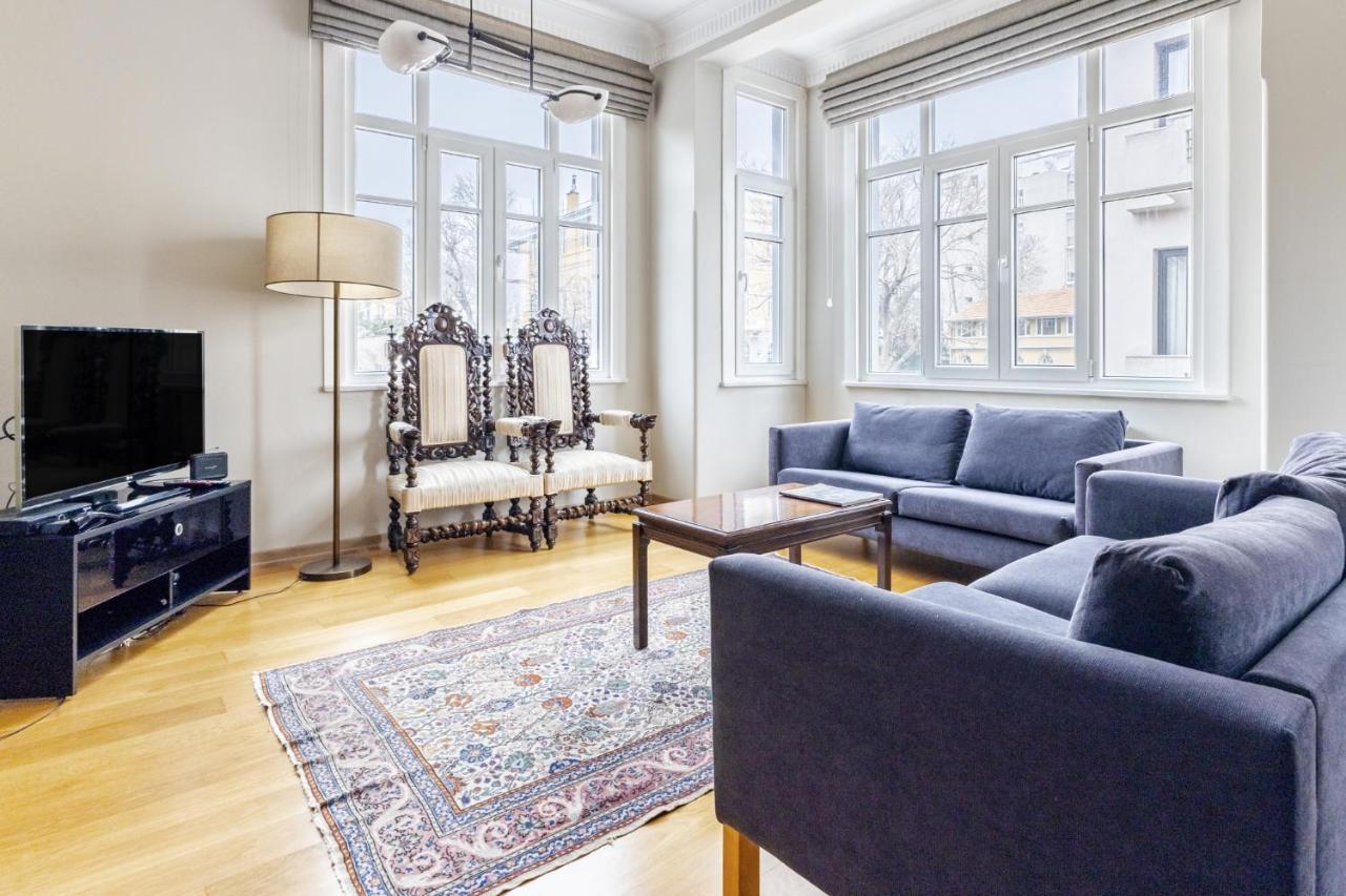 Appartement Flat With Balcony And Bosphorus View In Beyoglu à Istambul Extérieur photo
