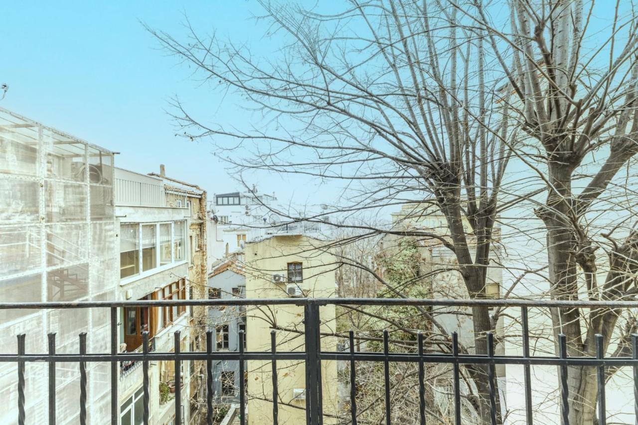 Appartement Flat With Balcony And Bosphorus View In Beyoglu à Istambul Extérieur photo